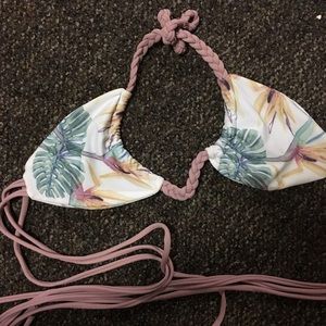 Ibiza Triangle Slider Braid Bikini Top