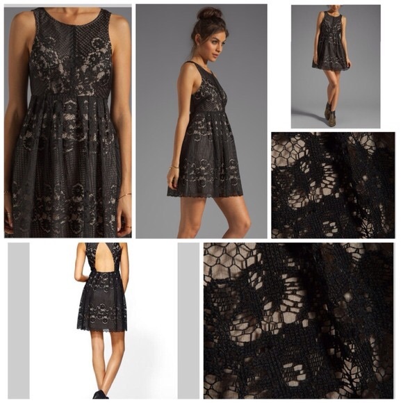 Free people black dress
