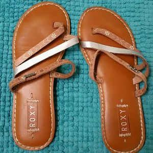 Roxy "Mardi Gras" sandals size 6 1/2