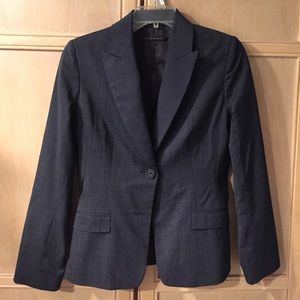 Elie Tahari dark gray blazer