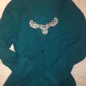 The Limited Teal Cardi