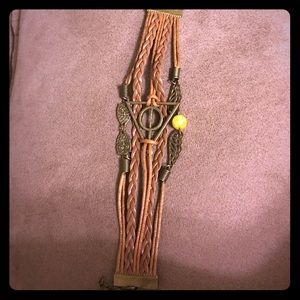 Harry Potter leather bracelet