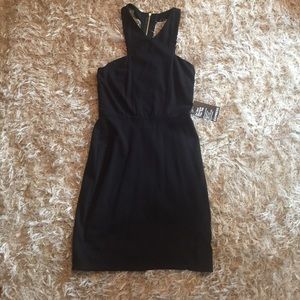 Express black crisscross dress