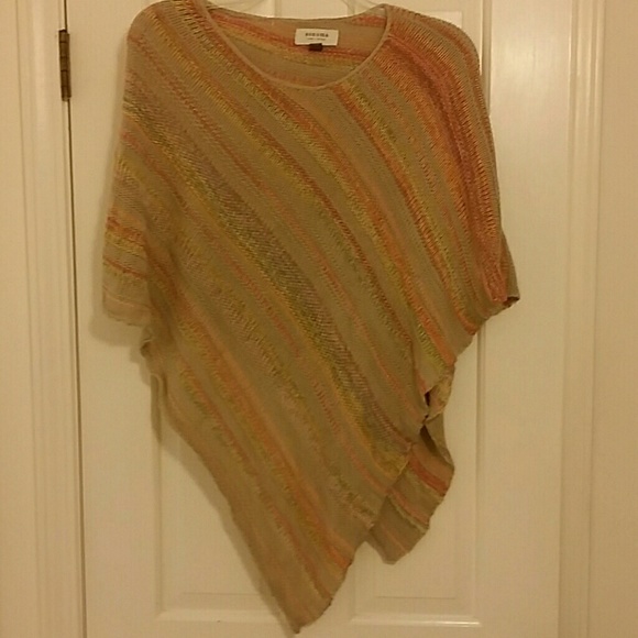Beautiful fall shawl.