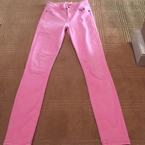 Earnest Sewn pink skinny jeans