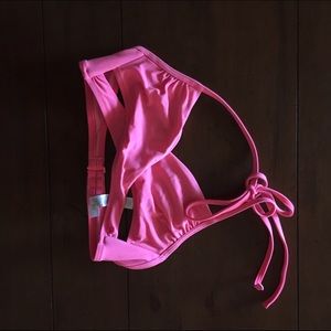 Cross body bathing suit top