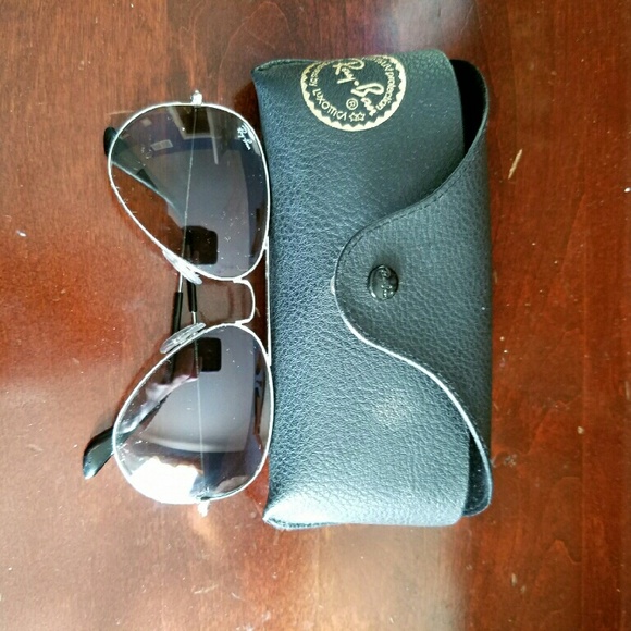 Authentic mens aviator raybans