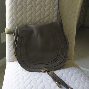 Chloe Marcie Medium Leather Crossbody Bag,