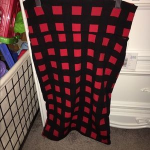 LLR PLAID CASSIE SKIRT
