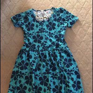 LuLaRoe Amelia Flower Print