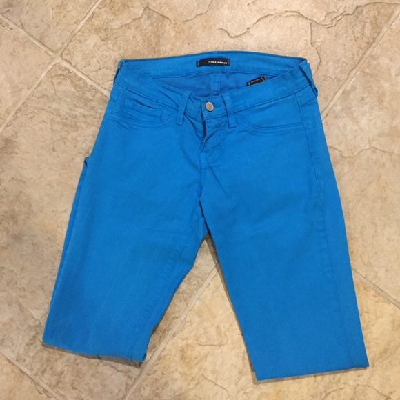 Turquoise Skinny Jeans 👖 - Picture 1 of 3