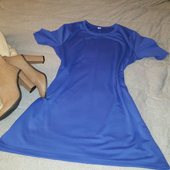 Purple old navy dress.