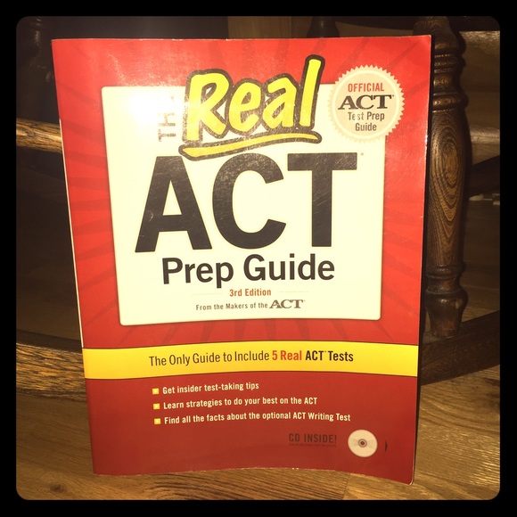 ACT Study Book by the creators of the ACT. 📕📖📝