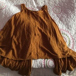 Backless tank top
