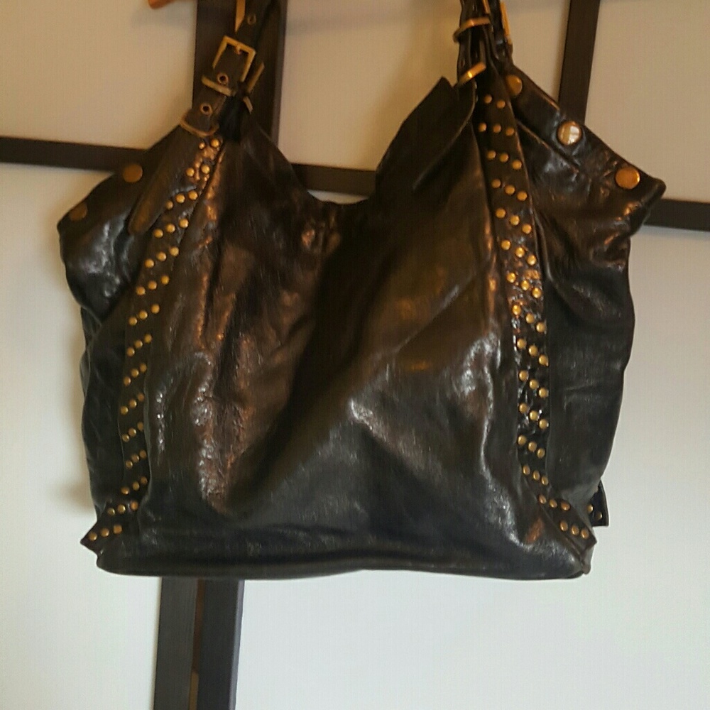 Kooba leather shoulder bag