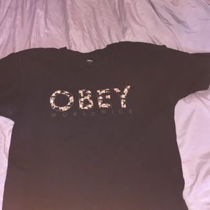 Authentic OBEY Floral Print