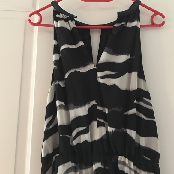 H&M , Beyonce collection maxi dress, zebra print - Picture 2 of 4