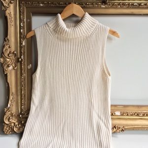 Vintage Sleeveless Turtleneck