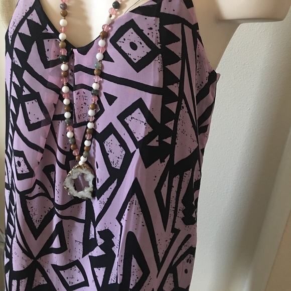 🌼Geo Print dress - Picture 3 of 4