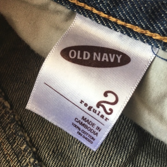 Blue Jean skirt old navy size 2 regular like new - Picture 3 of 4