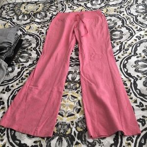 Pink express pants