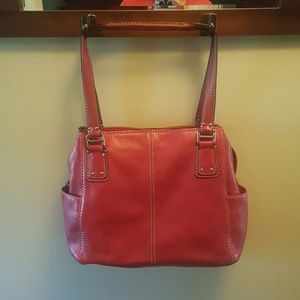 Fossil Red Leather Purse