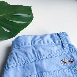 Vintage Lacoste High Waisted Shorts