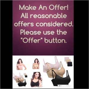🔸🆕➖3 Seamless Nursing Bra Bralette