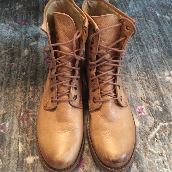 Frye combat boots