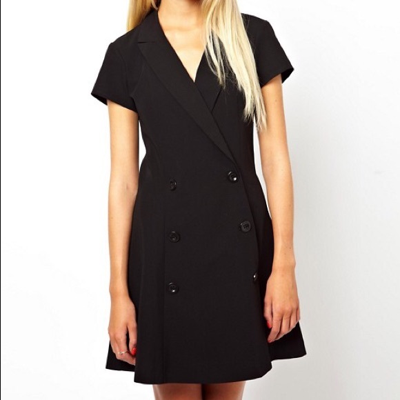 ASOS Dresses & Skirts - ASOS Jacket Dress - Black
