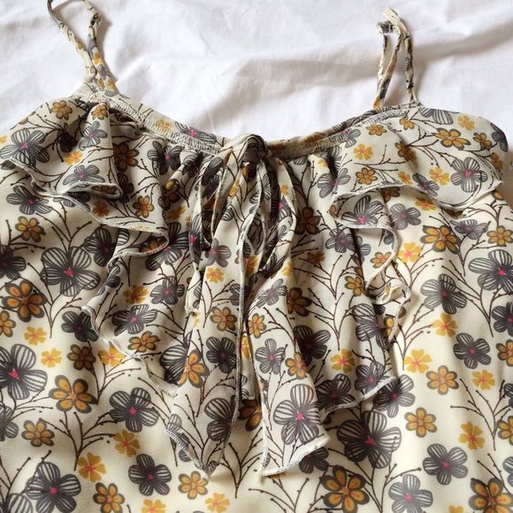 Forever 21 Floral Camisole Blouse