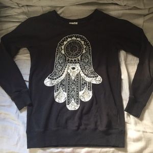 Hamsa hand sweater