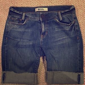 Gap Low Rise Denim Bermuda Shorts