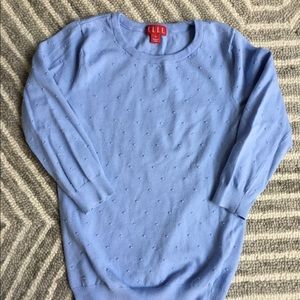 Elle Swiss Dot Sweater