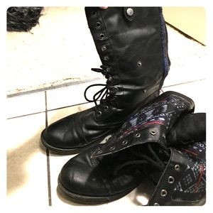 DSW combat boots