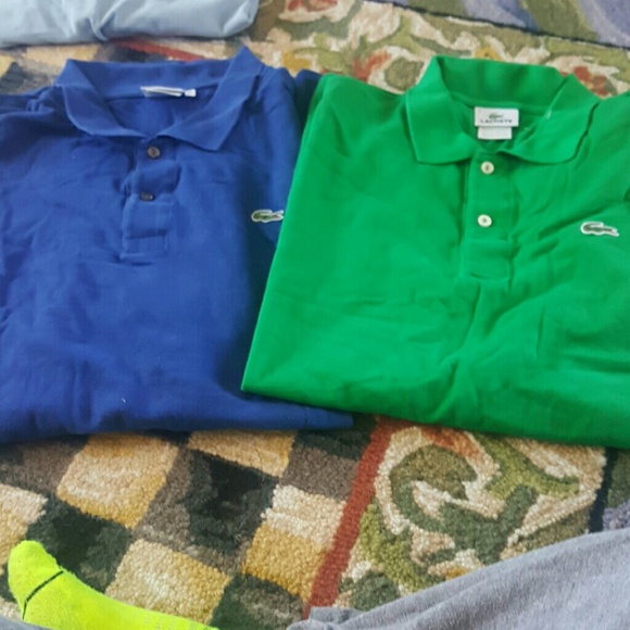 Bundle of Lacoste shirt