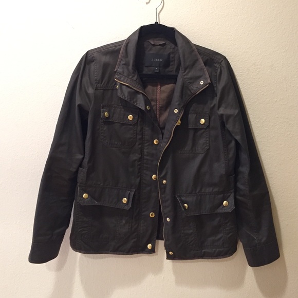 Jcrew army green jacket
