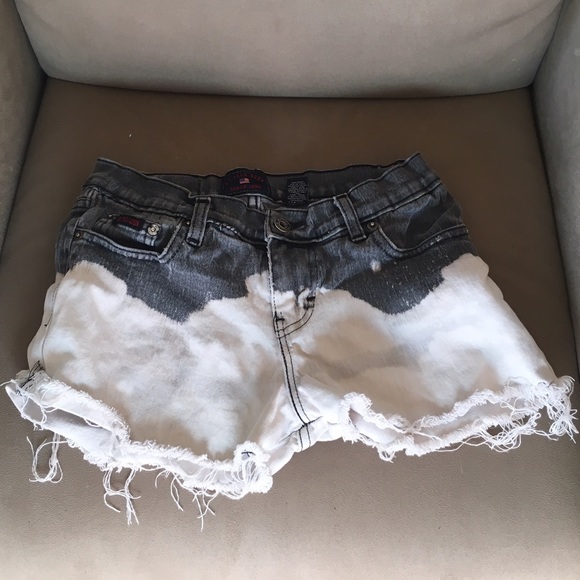 Vintage ombré shorts