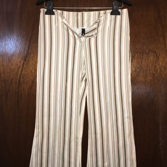Striped Belled Pants