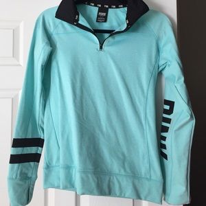 Pink running sweatshirt