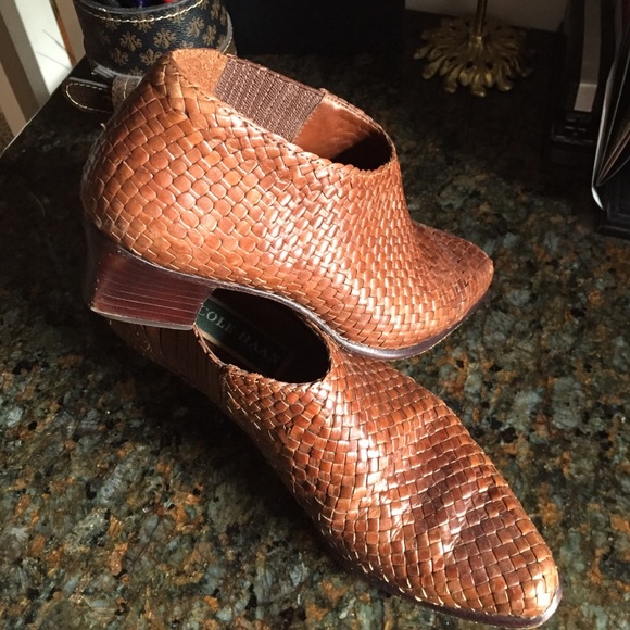 Cole Haan woven shoes