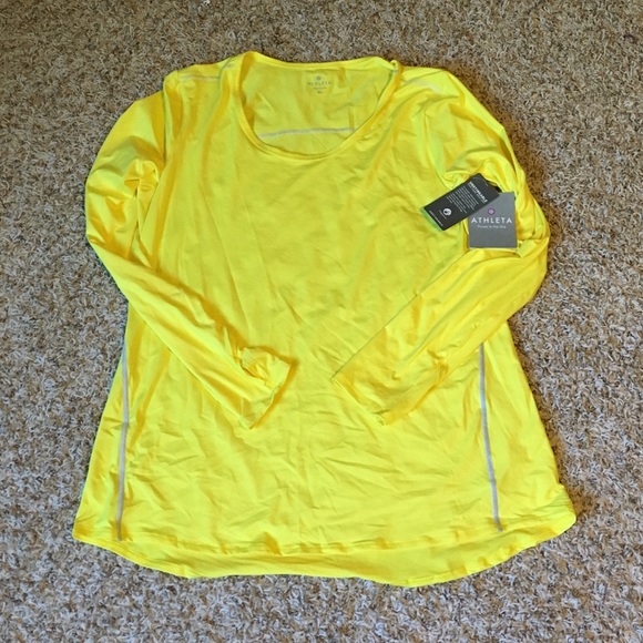 Athleta Tops - Athleta Yellow Top XL