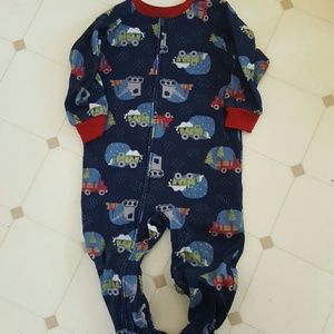 Boys footie pajamas. 2t