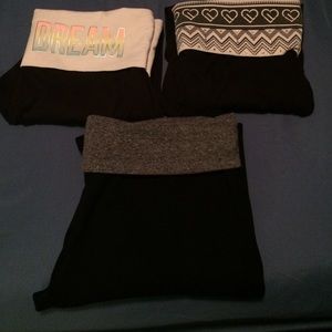 3 yogas pants
