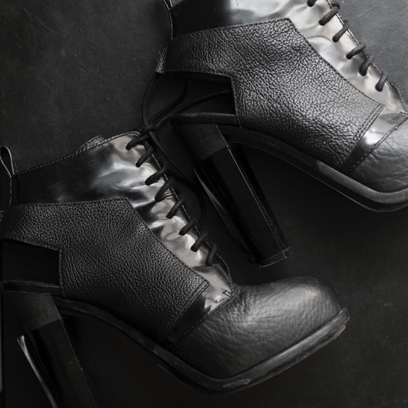 Alexander Wang Dakota lace up booties