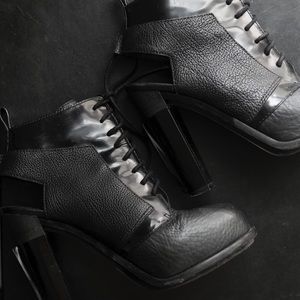 Alexander Wang Dakota lace up booties