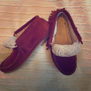 Zara girls moccasins