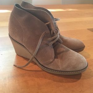J Crew Macalister wedge boots