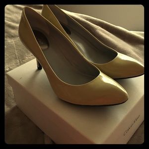 Calvin Klein Nude Heels