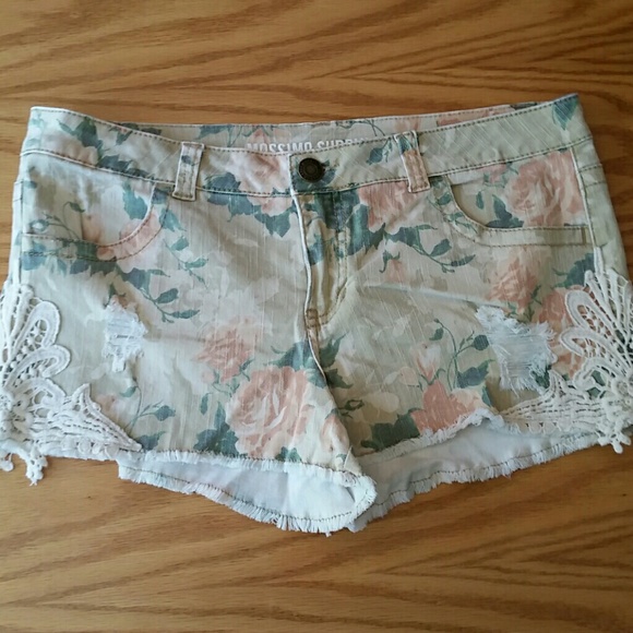 Mossimo Supply CO. Floral & Embellished Shorts
